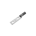 Burndy 2 HOLE LUG LONG BRL 350 KCMIL, 3/8" BOLT 1" CNTR NARROW TONGU, INSP HOLE YAZ342NT38FX